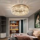 GobekUsa Crystal Ceiling Chandelier: Luxury LED Pendant Light for Elegant Interiors