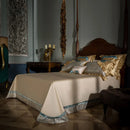 GobekUsa 200S Egyptian Cotton Embroidery Bedding Set - Queen King Size Linens