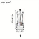 GobekUsa Acrylic Manual Pepper Grinder | Transparent Salt and Spices Mill Shaker
