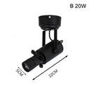GobekUsa Dimmable LED Track Light: 20W/30W Spotlight for Museum Art Gallery Exhibition