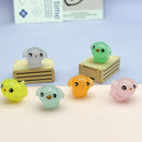 GobekUsa Kawaii Miniature Animal Figurines for Home Decor and Bookshelf Accessories