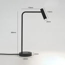 GobekUsa Enna LED Dimmable Floor Lamp in Gold/Black/White for Minimalist Home Decor