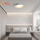 GobekUsa Cream Wind Ceiling Light Indoor LED Minimalist Modern Lamp for Home Decor
