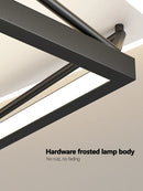 GobekUsa Geometric LED Ceiling Lamp_Nordic Minimalist Design for Modern Bedroom