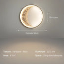 GobekUsa Crescent Moon Wall Lamp for Bedroom and Hallway