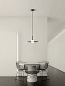 GobekUsa Glass Pendant Lamp for Bedside with Copper Accents