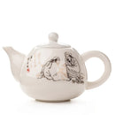 GobekUsa Dehua Clay Kung Fu Tea Set Teapot Gaiwan Samovar Coffeeware Teaware Bar
