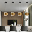 GobekUsa Golden Pendant Lights for Aisle, Restaurant, Bedroom - Nordic Postmodern Minimalist Style