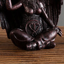 GobekUsa Baphomet Resin Statue 16cm Tall Horned Sabbatic Goat Figurine