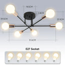 GobekUsa LED Ceiling Chandelier Pendant Light for Kitchen Living Room Home Decor