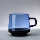 GobekUsa 350ml Glass Coffee Mug Tea Juice Cup Heat Resistant Durable High Borosilicate