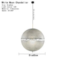 GobekUsa Designer Moon Pendant Chandelier High-end LED Lighting for Living Room Bedroom