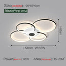 GobekUsa Living Room Ceiling Lamp Modern Minimalist Bedroom Lighting