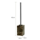 GobekUsa Emperador Dark Marble Bathroom Set: Toothbrush Holder, Soap Dish, Soap Dispenser