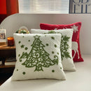 GobekUsa Christmas Cartoon Embroidered Pillow Covers for Festive Sofa Decor