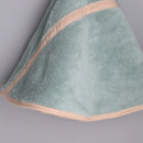 GobekUsa Coral Velvet Hand Towel: Round Cute Style, Super Absorbent & Soft for Bath