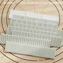 GobekUsa Biscuit Cake Rolling Mold with Graduated Scale Ruler for Pastry Decor, 8Pcs