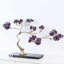 GobekUsa Crystal and Brass Metal Decorative Figurine for Room Decoration