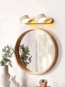 GobekUsa Japanese Retro Stone Wall Mirror Light for Bathroom and Dressing Table