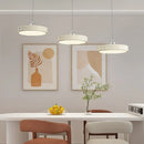 GobekUsa Circular Dimmable Pendant Light Modern Chandelier for Dining Room, Kitchen Island