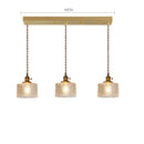 GobekUsa Green Glass LED Pendant Lights for Indoor Lighting in Home, Living Room, Bar & Coffee