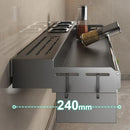 GobekUsa Kitchen Organizer Rack - Multi-Functional Wall-Mounted Spice & Utensil Storage