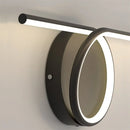 GobekUsa Circle Straight Bar Wall Lamp | Modern Nordic LED Bedroom Living Room Decor