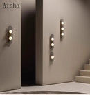 GobekUsa Glass Wall Lamp for Home Bedroom Staircase Decor