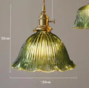 GobekUsa Blue Glass Pendant Lights for Bedroom Dinning Living Room