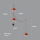 GobekUsa LED Belt Chandelier Pendant Light for Dimmable Indoor Lighting in Living Room