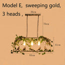 GobekUsa Birdcage Pendant Lights for Chic Decor - Garland Hanging Lamps