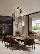 GobekUsa Industrial Nordic LED Pendant Light for Dining Room Decor