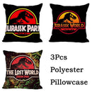 GobekUsa Jurassic Park Dinosaur Pillowcase Cover for Living Room Sofa and Chair