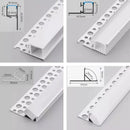 GobekUsa LED Aluminum Profile Recessed Waist Line Channel for Backlighting Corners