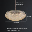 GobekUsa Crystal Chandelier Lights 2025: Luxury Modern Room Decoration