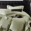 GobekUsa Egyptian Cotton Luxury Hotel Bedding Set: Duvet, Sheet, Pillowcases