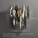 GobekUsa Crystal Chandelier: Elegant Ceiling Hanging Light for Living Room & Dining Table