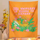 GobekUsa Abstract Landscape Flower Tapestry Wall Hanging for Home and Dorm Room Decor