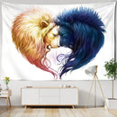 GobekUsa Boho Wildlife Tapestry Wall Hanging Psychedelic Home Decor