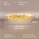 GobekUsa Crystal Water Drop Chandelier – Luxury Ceiling Light for Hotels, Restaurants, Villas