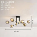 GobekUsa Glass Ball LED Chandelier Ceiling Light for Living Room and Kitchen