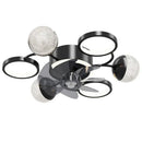 GobekUsa LED Ceiling Fans with Lights Remote Control for Indoor Lighting