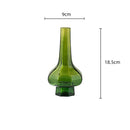GobekUsa Green Glass Geometry Vase Hydroponics Terrarium Home Decoration Accessory