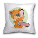 GobekUsa Cute Cartoon Bear Animal Pillow Case Cushion Cover for Sofa, Children Room Decor