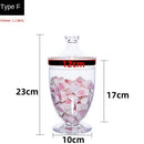 GobekUsa Acrylic Candy & Spice Jar Set for Kitchen Food Storage