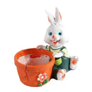 GobekUsa Cartoon Bunny Rabbit Flower Pot | Cute Indoor Succulent Planter Garden Decor
