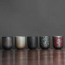 GobekUsa Japanese Ceramic Coffee Cup Set - Personal Porcelain Tea Drinkware Mug
