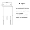 GobekUsa Crystal Loft Chandelier: Modern Nordic Art Deco Gold LED Lighting for Living Room