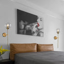GobekUsa Glass Ball Wall Lamps: Modern Nordic Golden Chrome Lighting Fixtures for Living Room, Kitchen