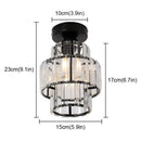GobekUsa K9 Crystal Pendant Light LED Ceiling Lamp Nordic Chandelier for Living Room